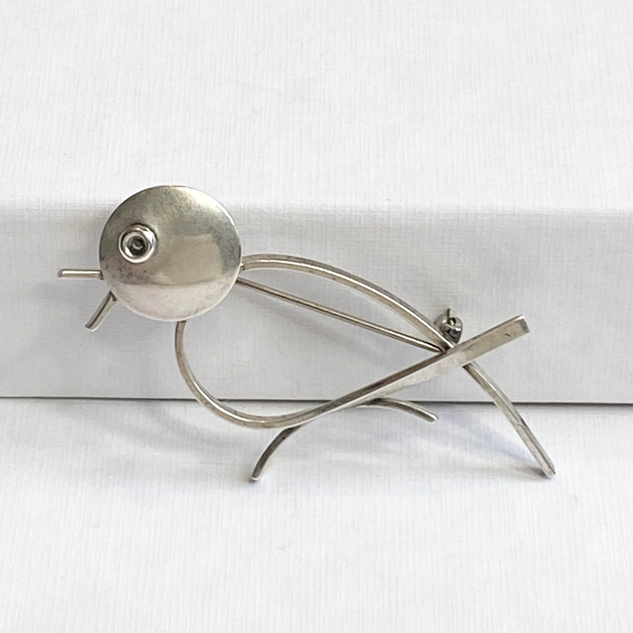 50's Beau Sterling Silver Bird Pin