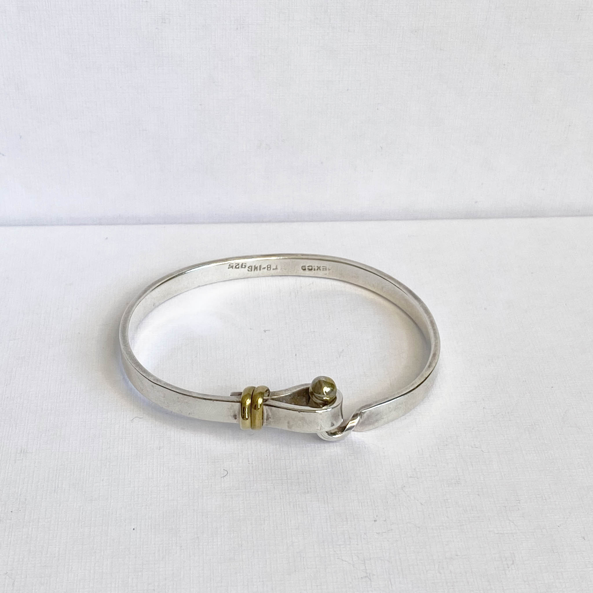 80's Sterling Silver Hook Bracelet – Binata Millinery