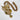 Vintage 70's Statement Owl Gold Tone Necklace