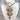 Vintage 70's Statement Owl Gold Tone Necklace